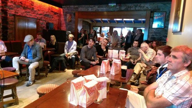 Audience at the Film Limerick Scene Screening.