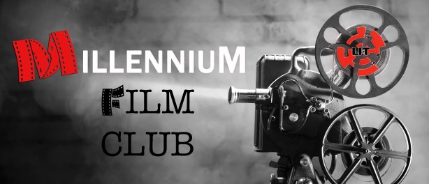 old projector showing film